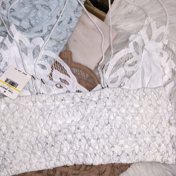 FREE PEOPLE ADELLA LACE BRALETTE - Picture 3 of 10